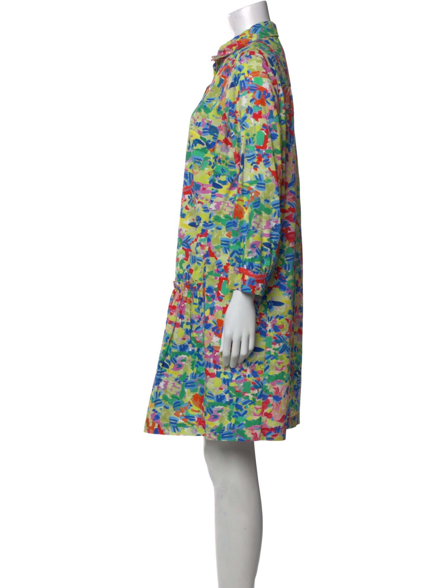 Saloni Printed Knee-Length Dress
