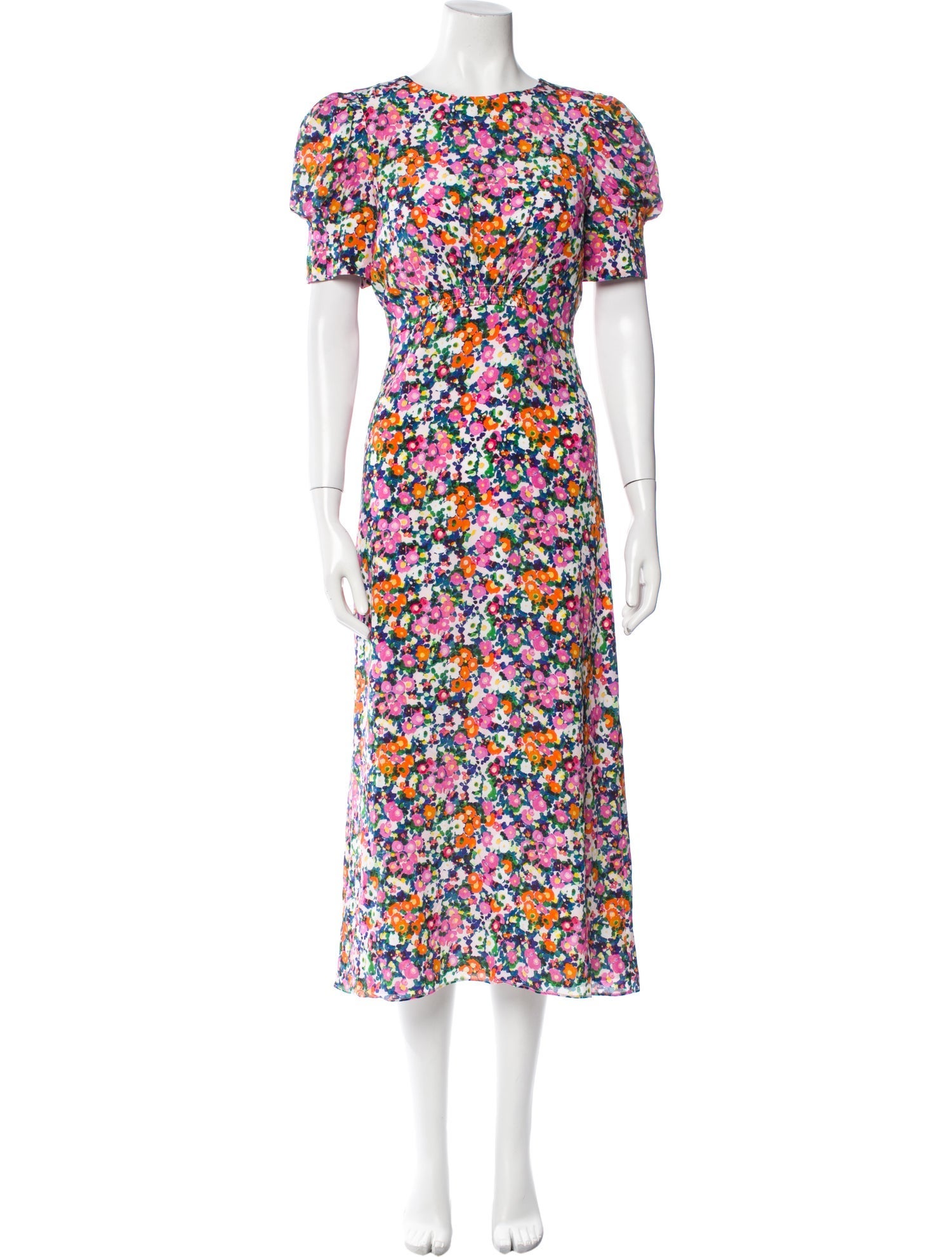 Saloni Silk Long Dress