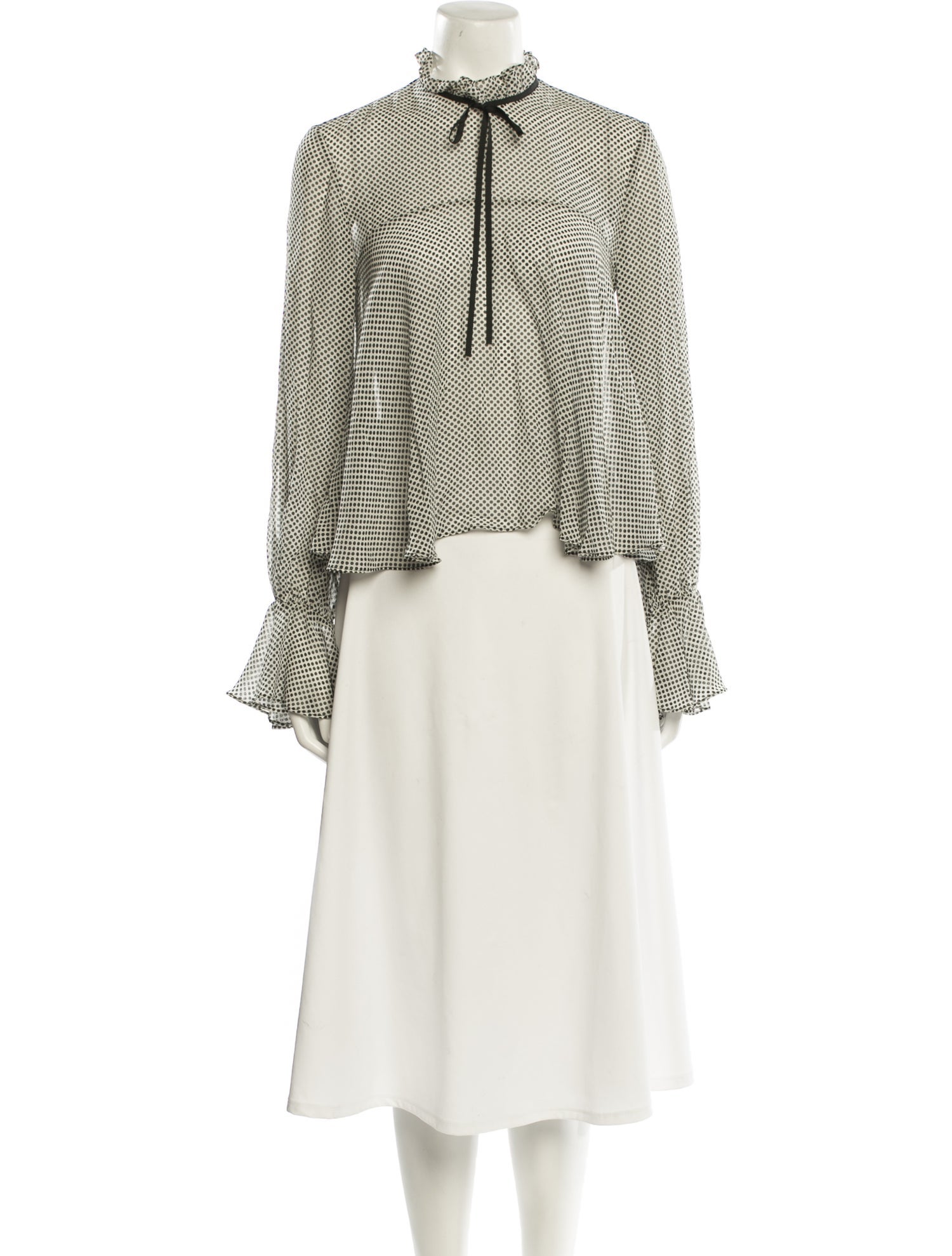 Saloni Silk Printed Blouse