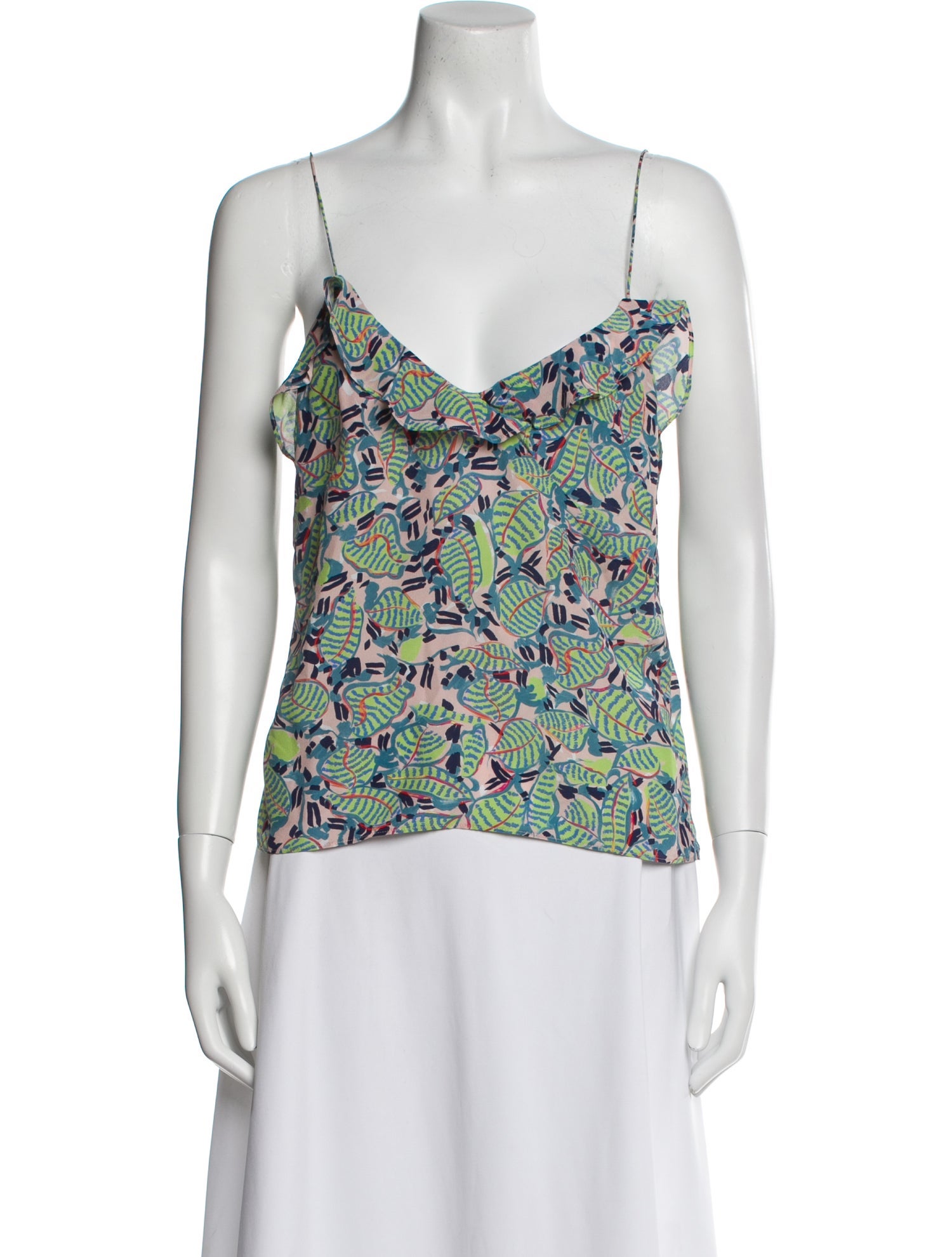 Saloni Silk Printed Top