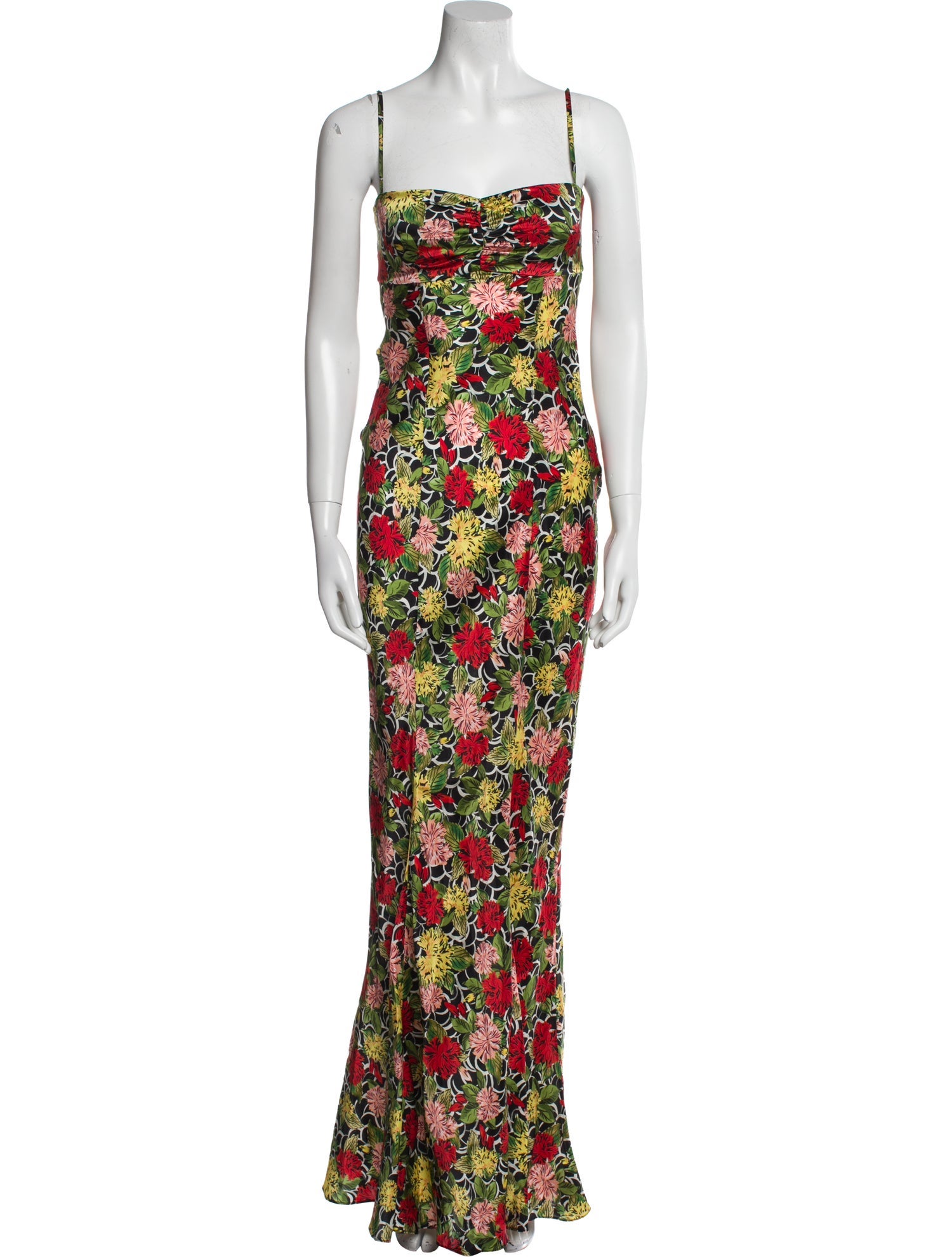 Saloni Silk Long Dress w/ Tags