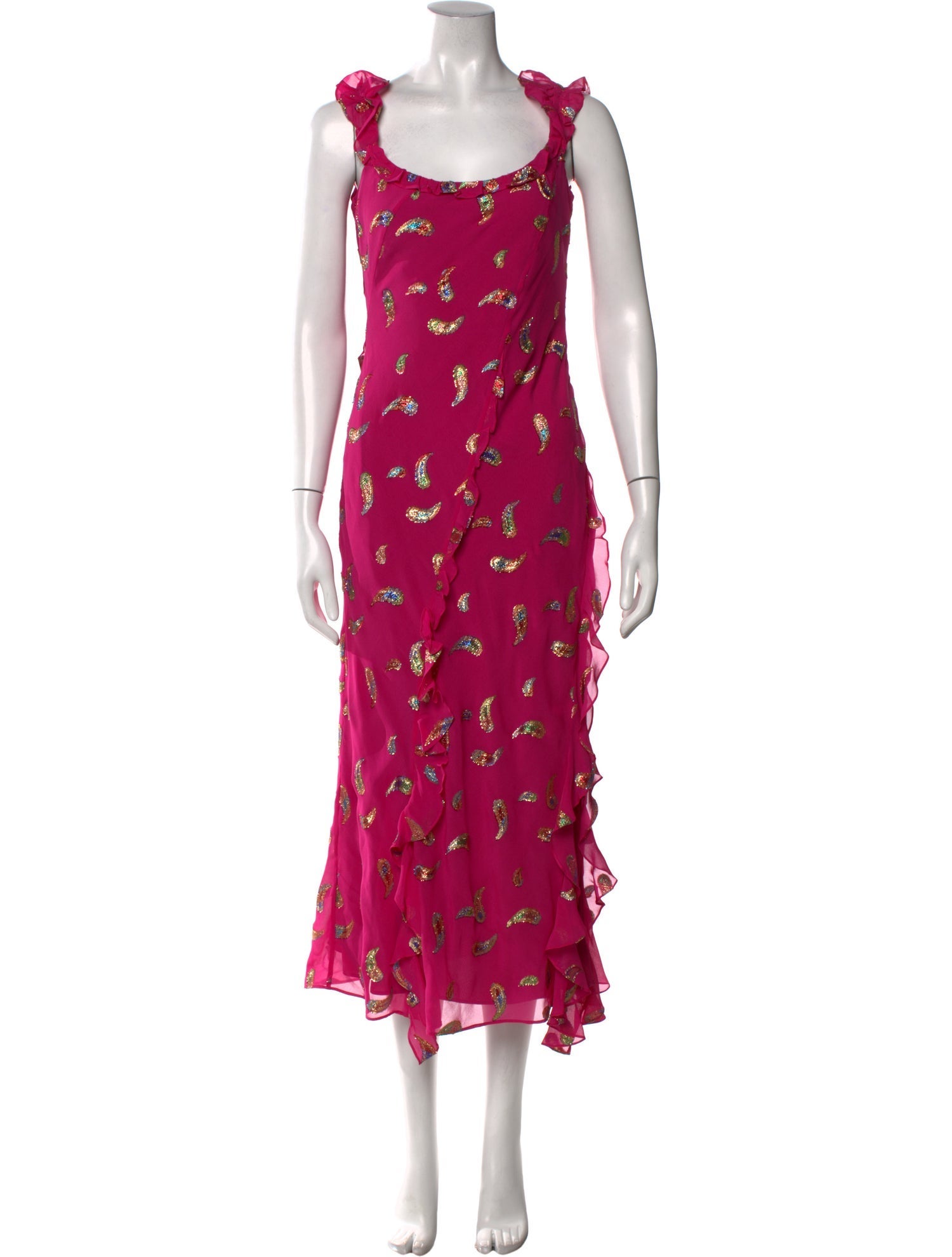 Saloni Silk Long Dress