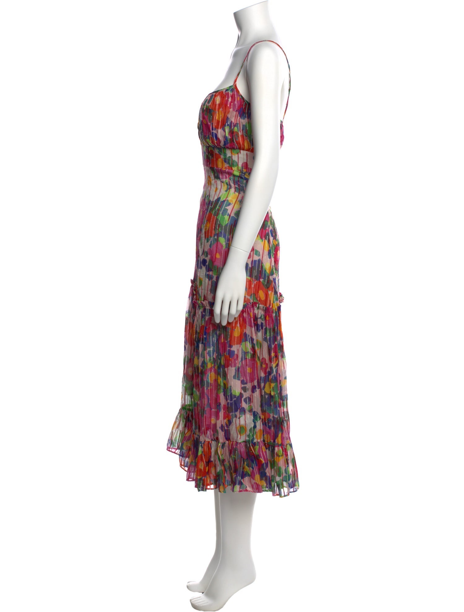 Saloni Silk Long Dress