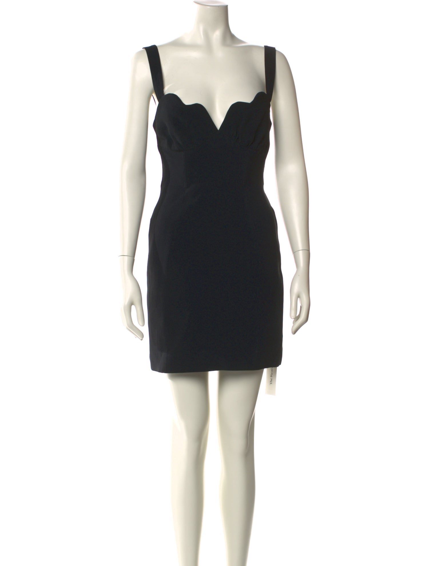 Saloni Square Neckline Mini Dress