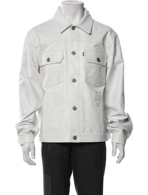 Stüssy x Levi's Goat Leather Denim Jacket