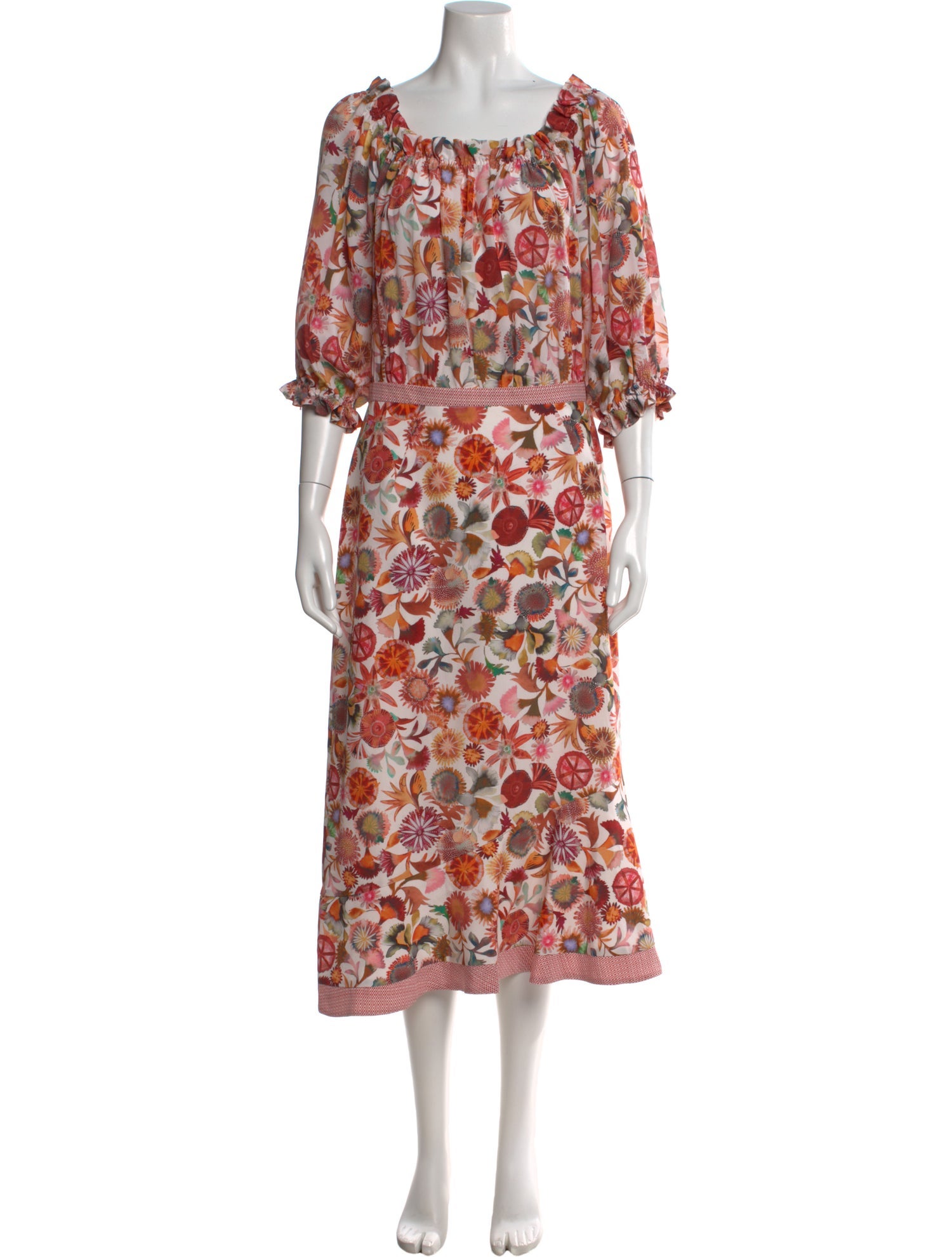 saloni burgundy dress SALONI London