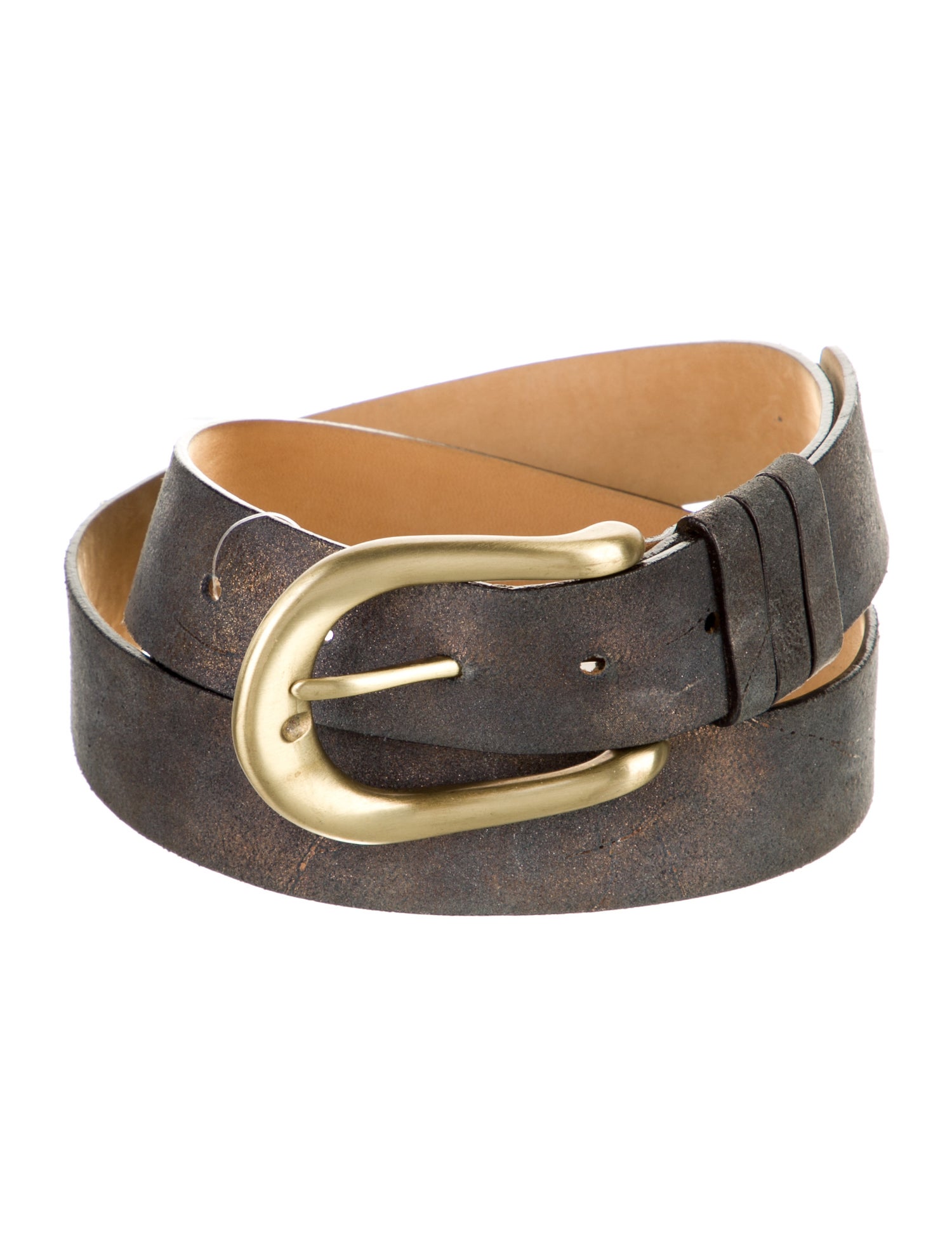 Streets Ahead Leather Glitter Accents Belt