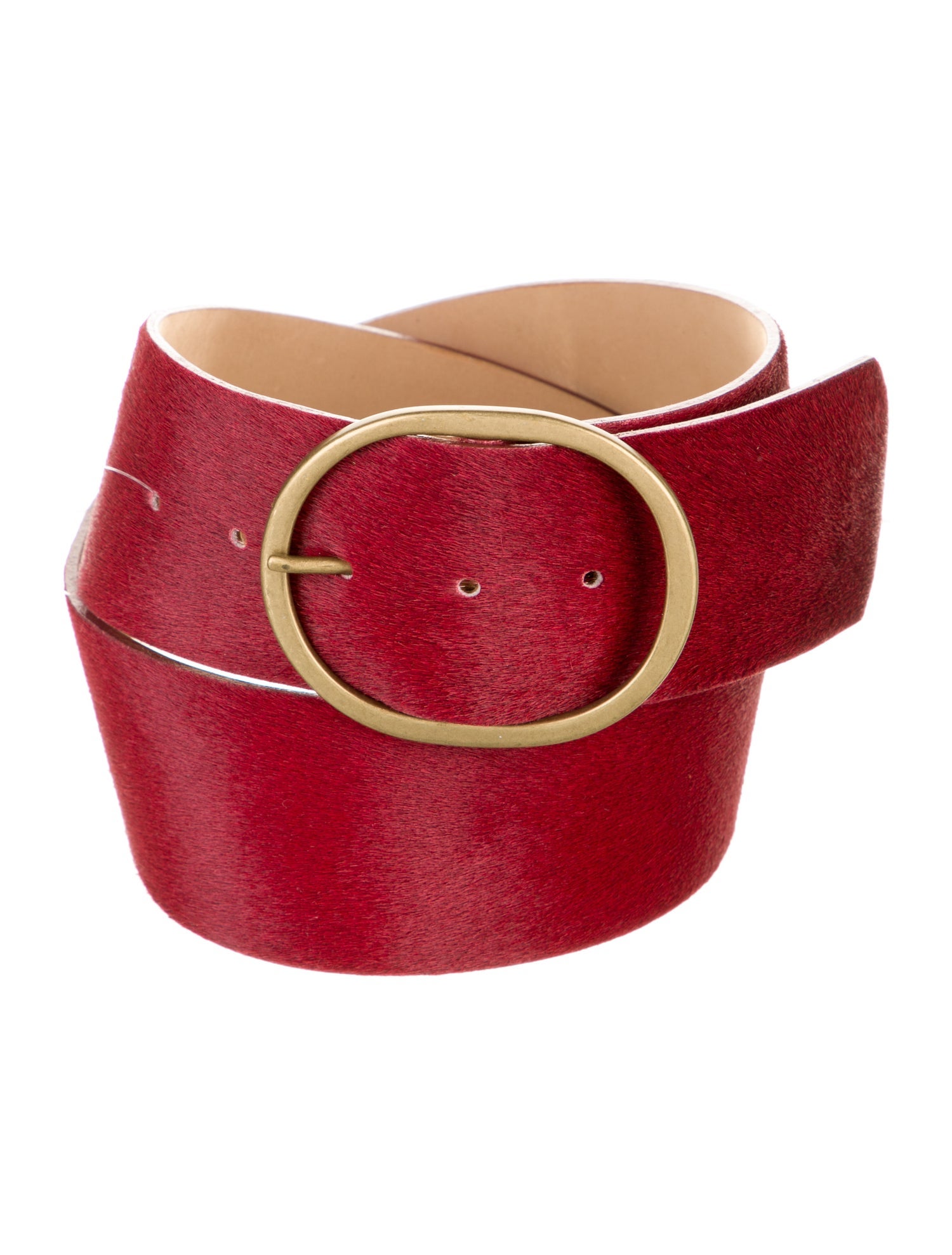 Streets Ahead Wide Ponyhair Belt