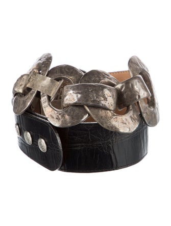 Streets Ahead Wide Leather Belt