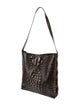 Streets Ahead Alligator Messenger Bag