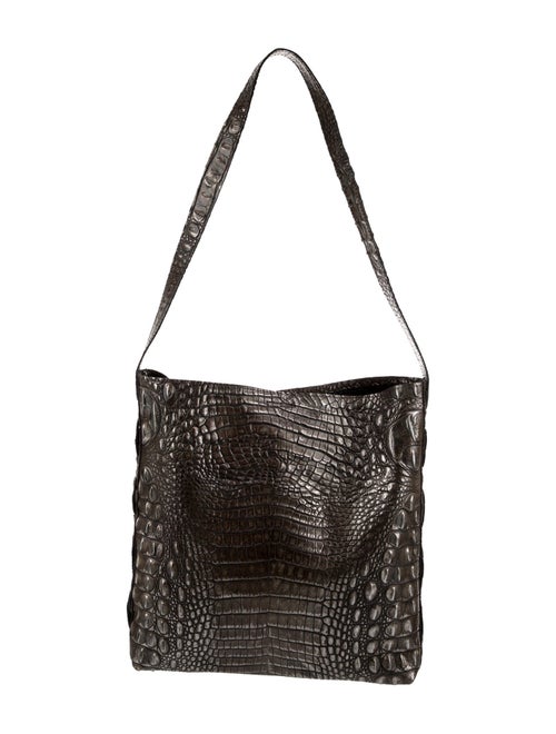 Streets Ahead Alligator Messenger Bag