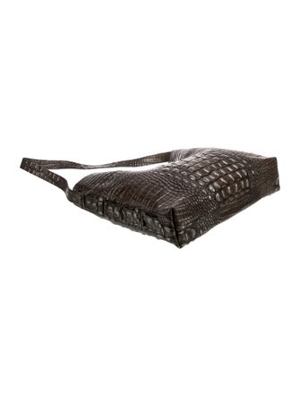 Streets Ahead Alligator Messenger Bag