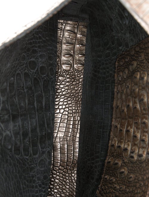 Streets Ahead Alligator Messenger Bag