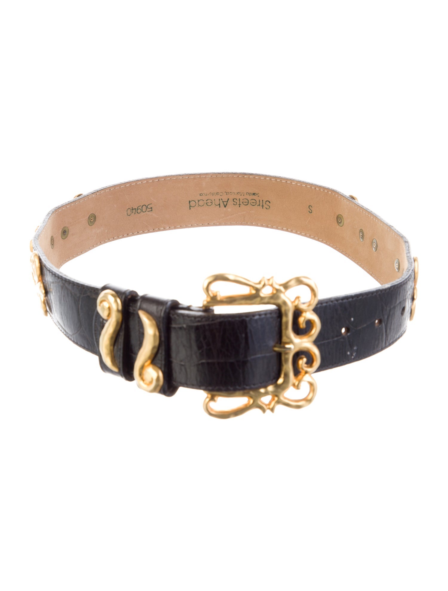 Streets Ahead Leather Waist Belt