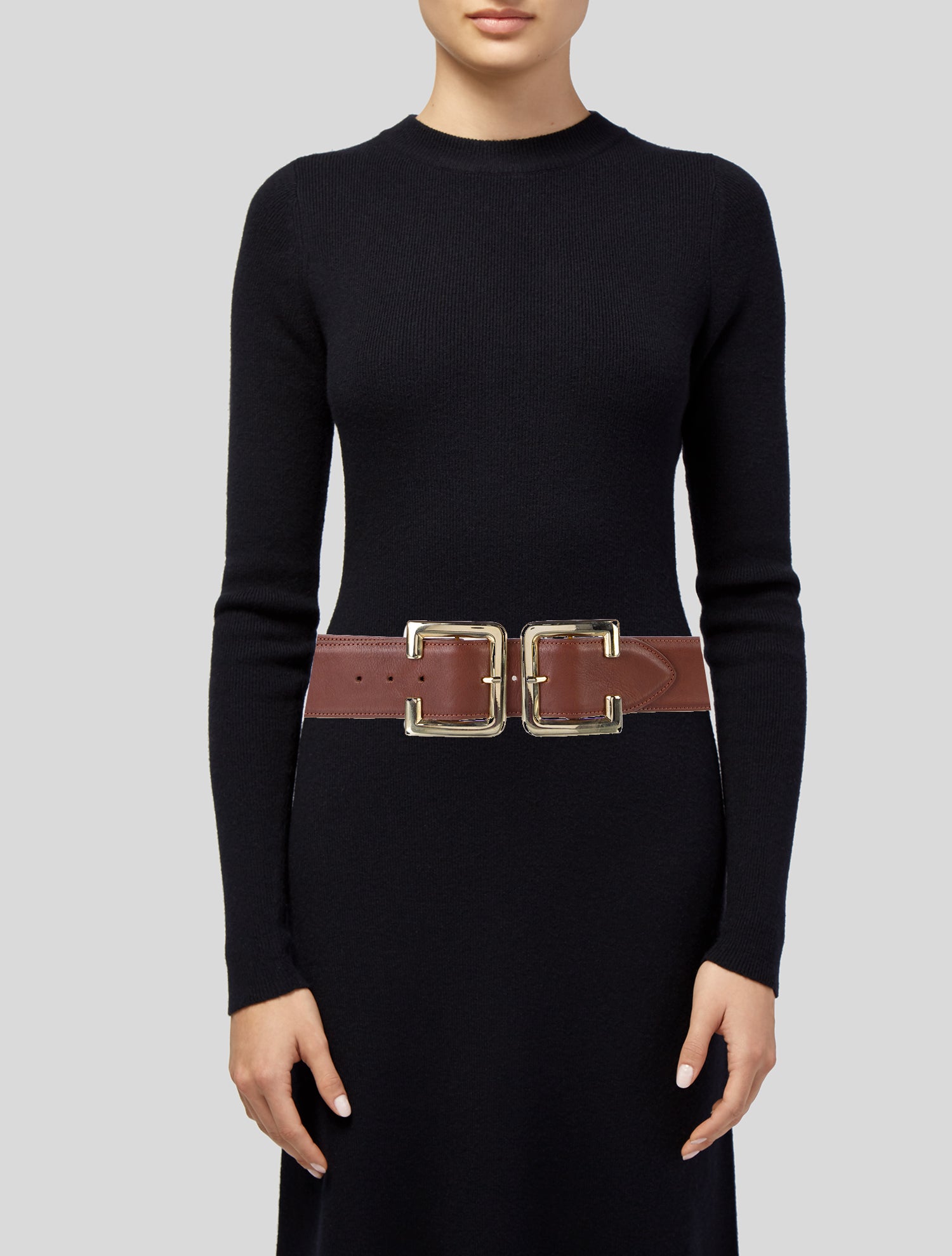 Streets Ahead Wide Leather Belt