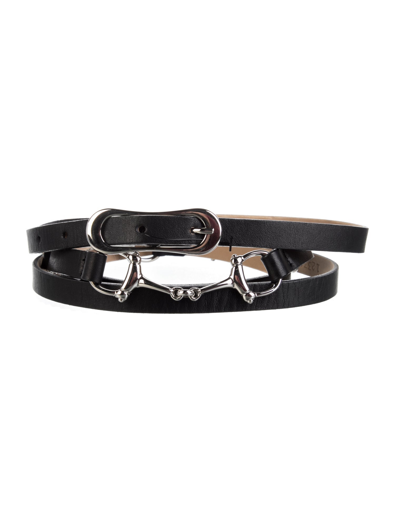 Streets Ahead Skinny Leather Belt