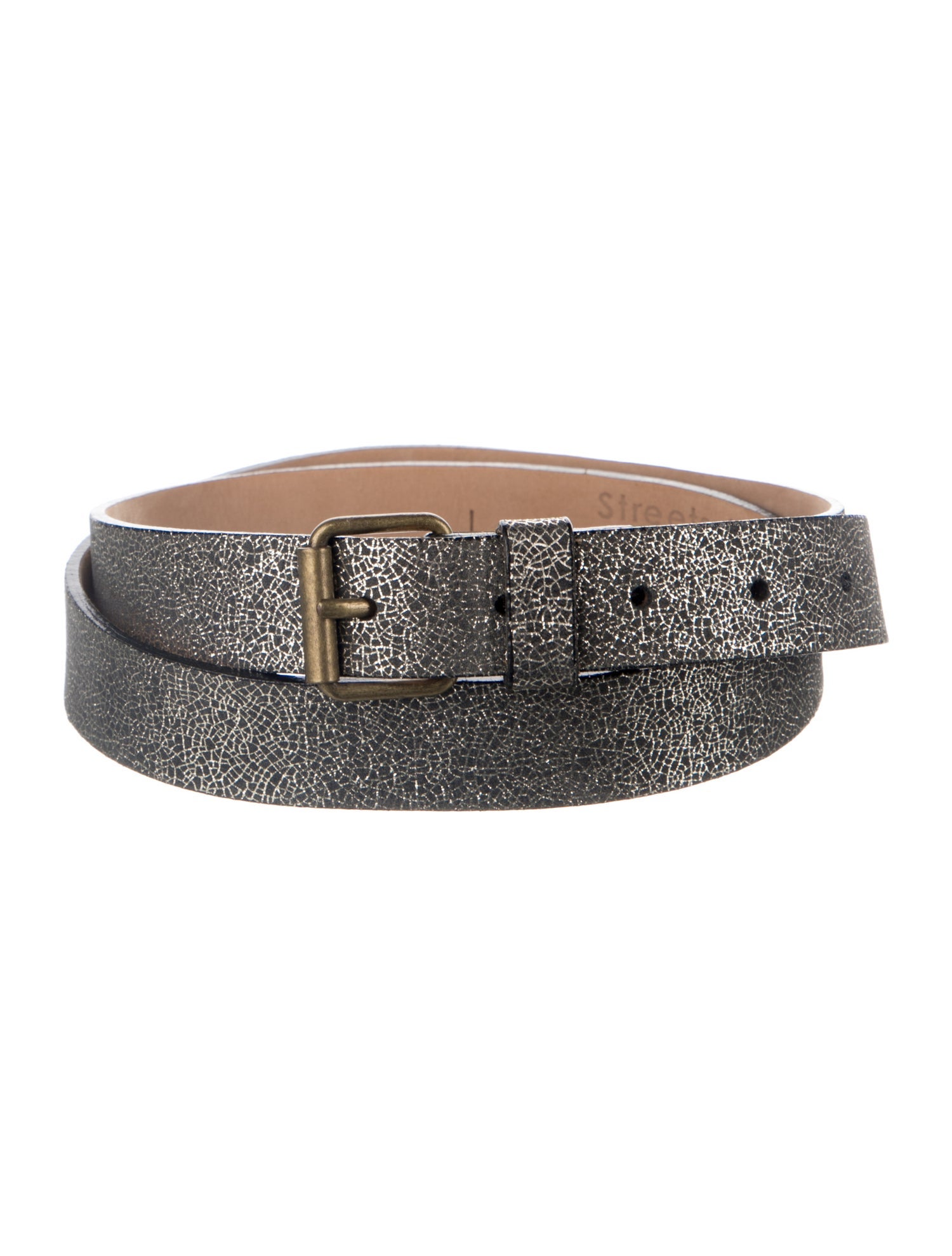 Streets Ahead Skinny Leather Belt