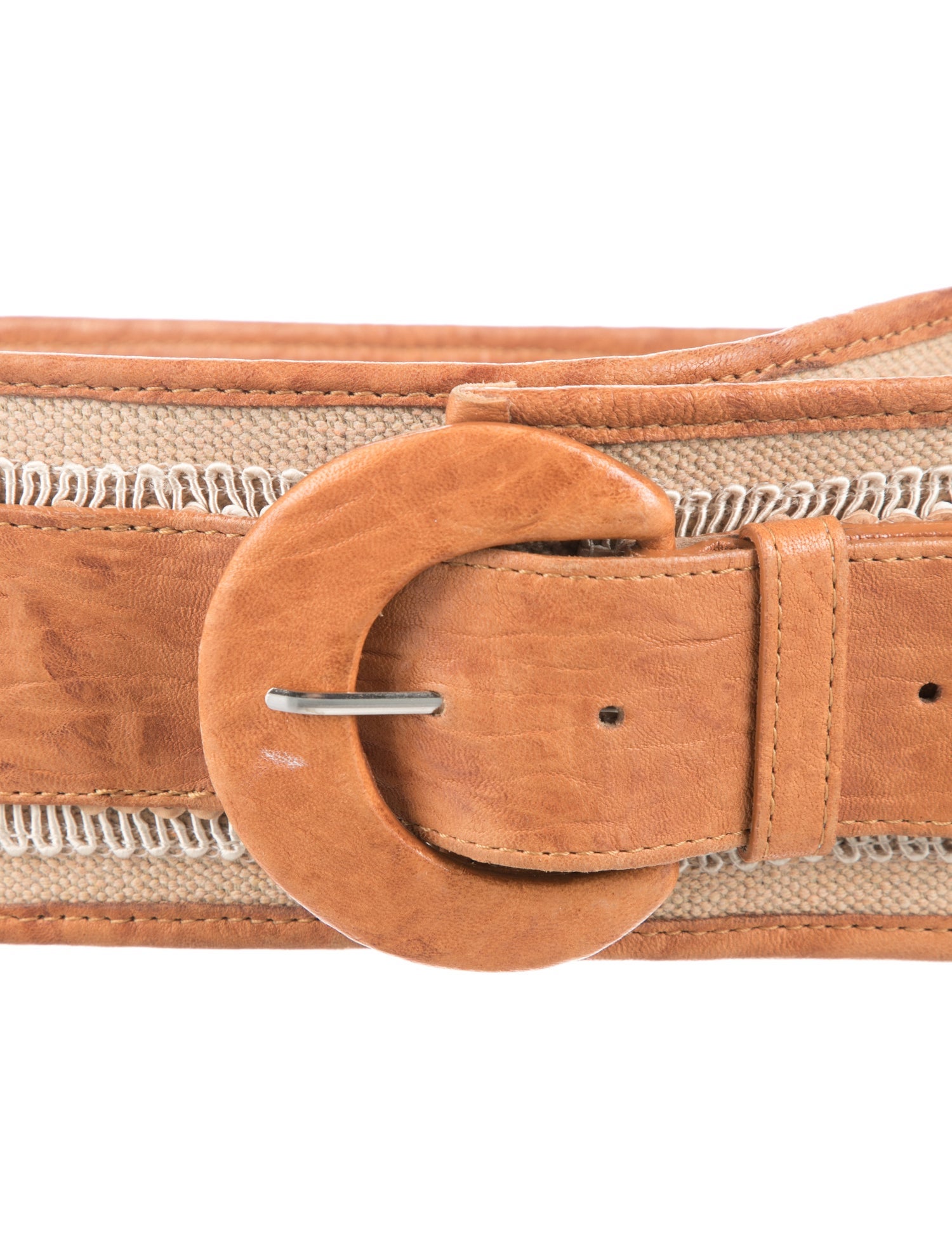 Streets Ahead Wide Canvas Belt