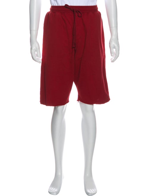 Stampd Woven Sweat Shorts red