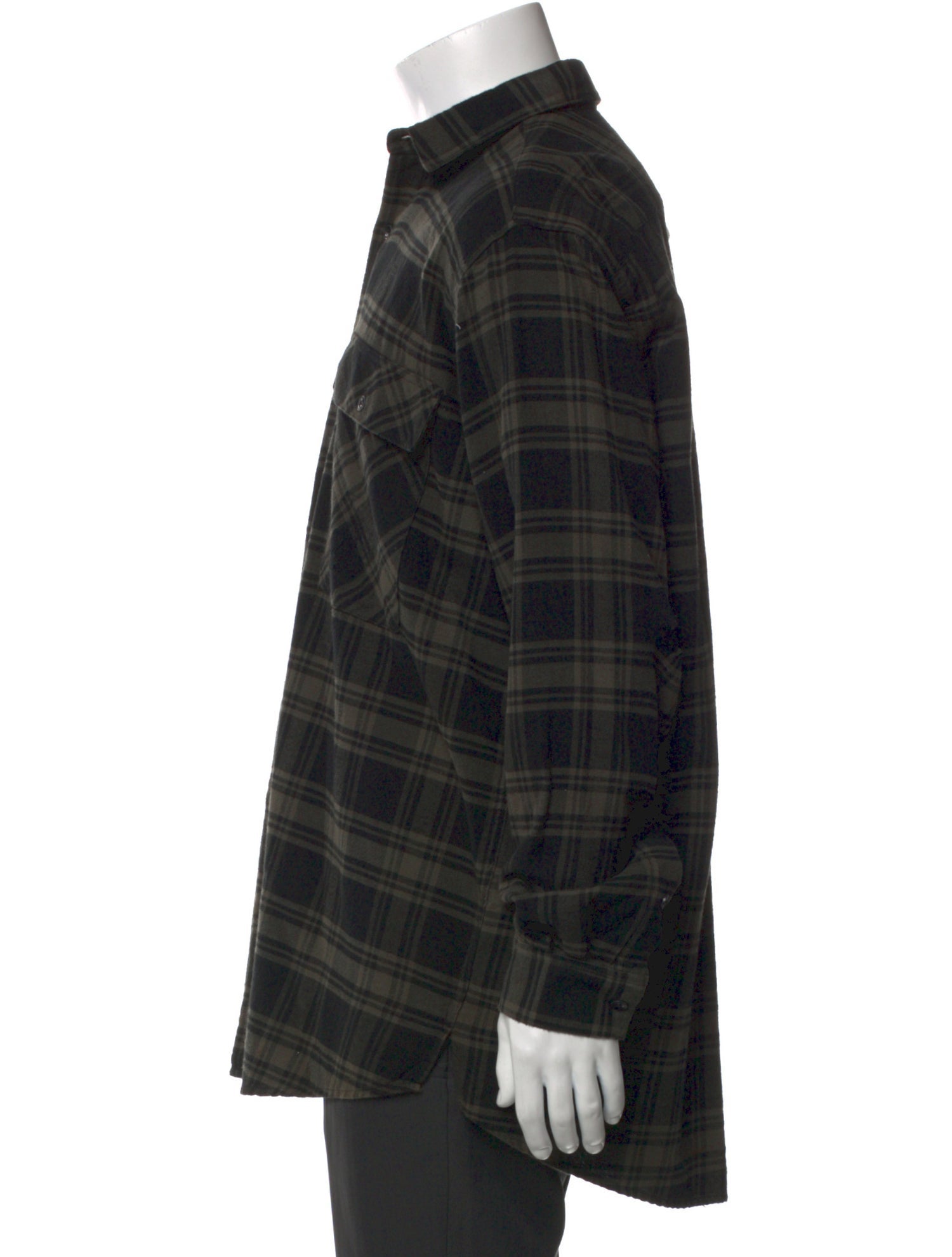 Stampd Plaid Print Long Sleeve Shirt