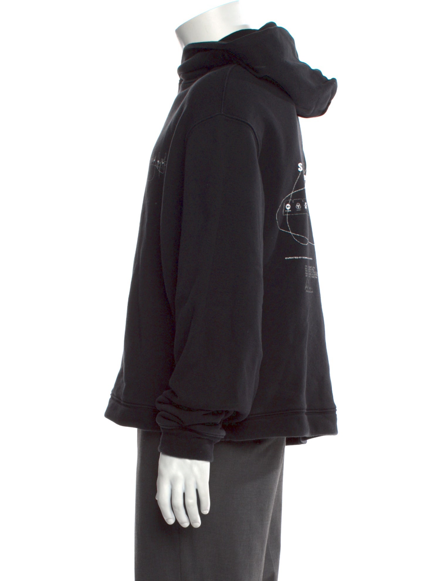 Stampd Graphic Print Crew Neck Hoodie
