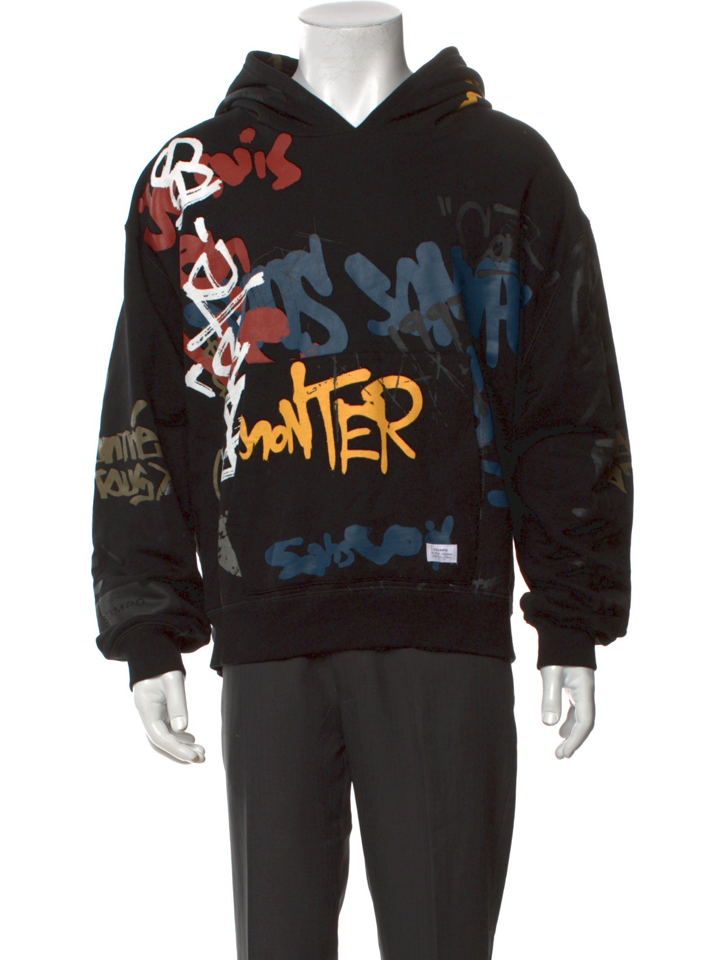 Stampd Graphic Print Crew Neck Hoodie