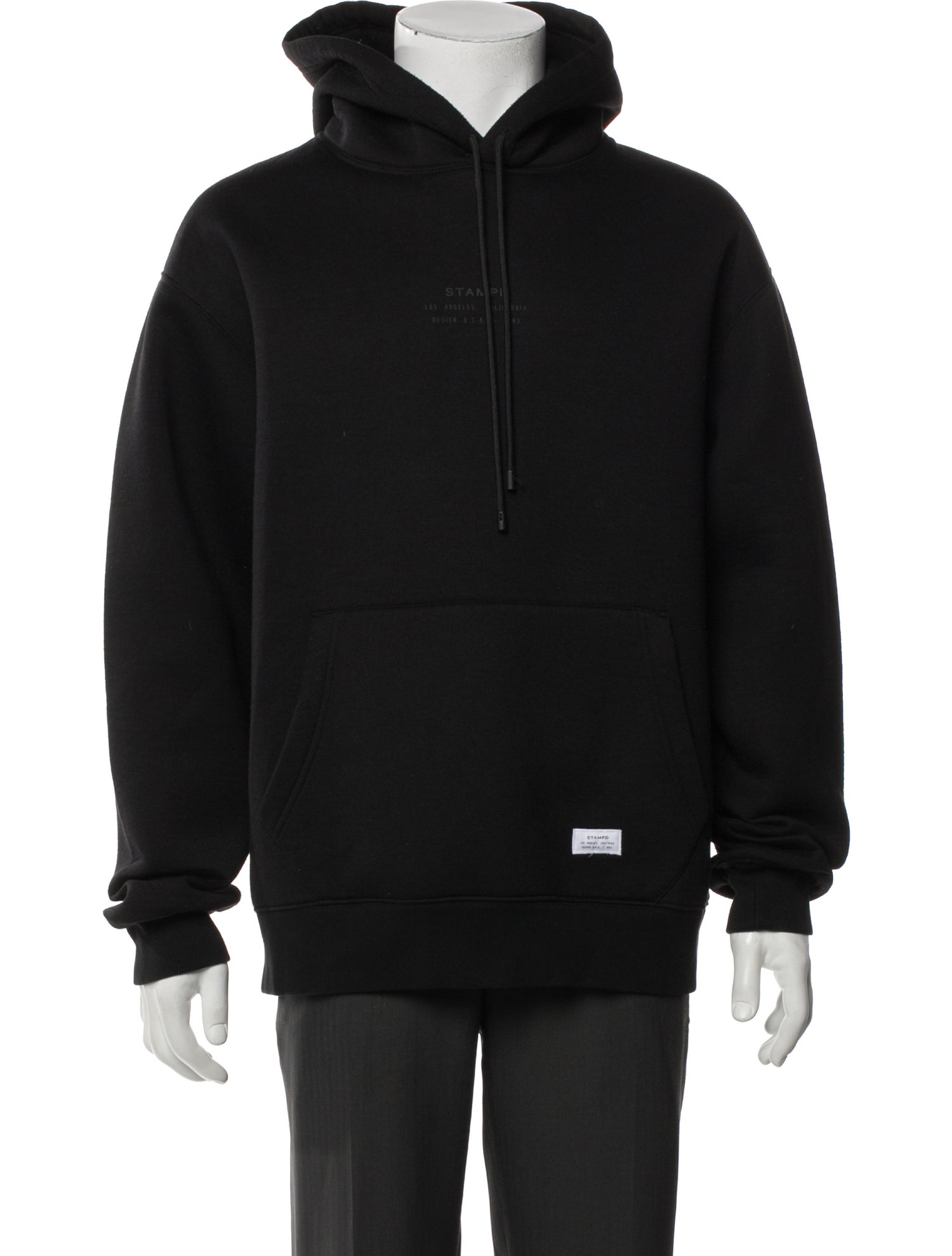 Stampd V-Neck Long Sleeve Hoodie