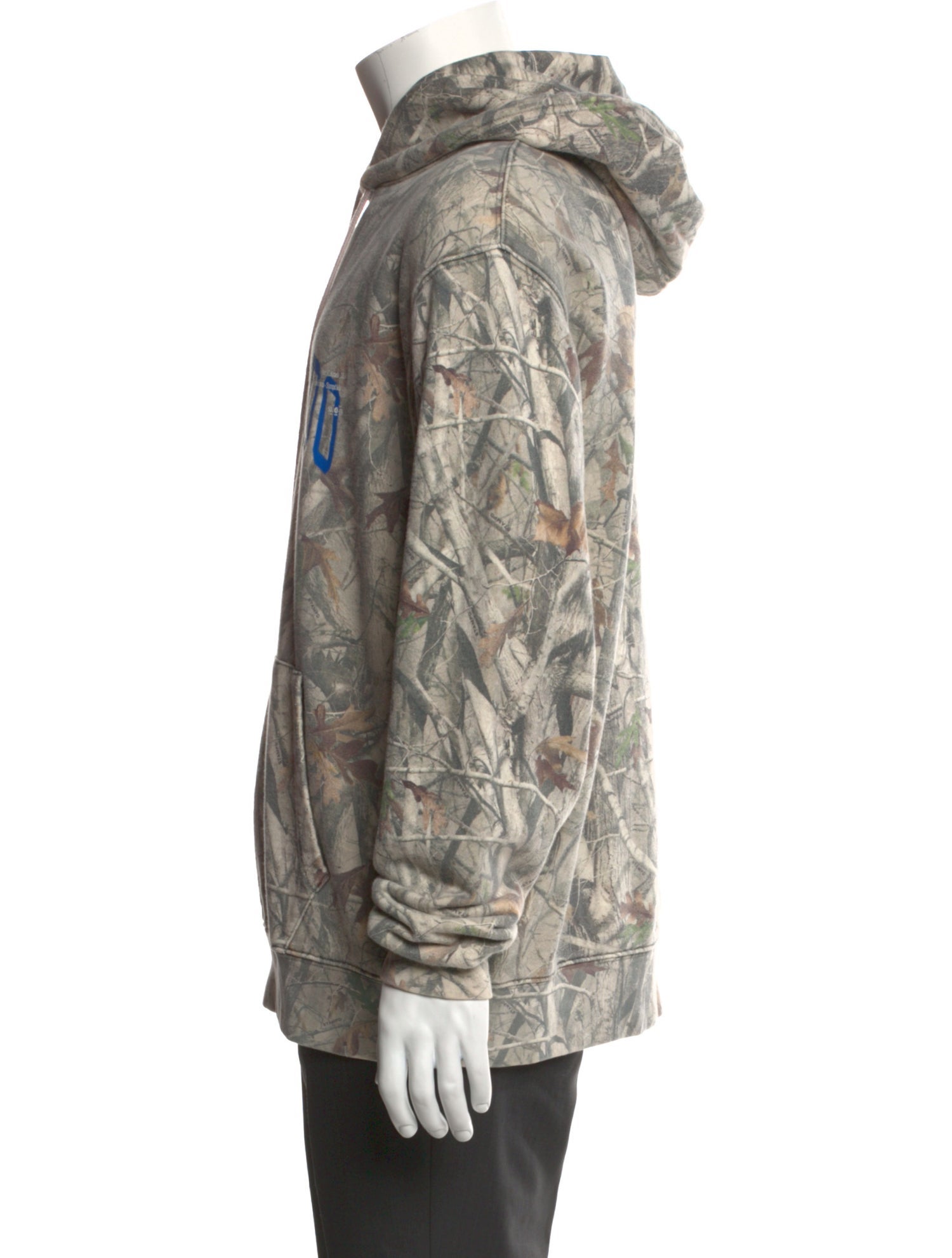 Stampd Printed V-Neck Hoodie