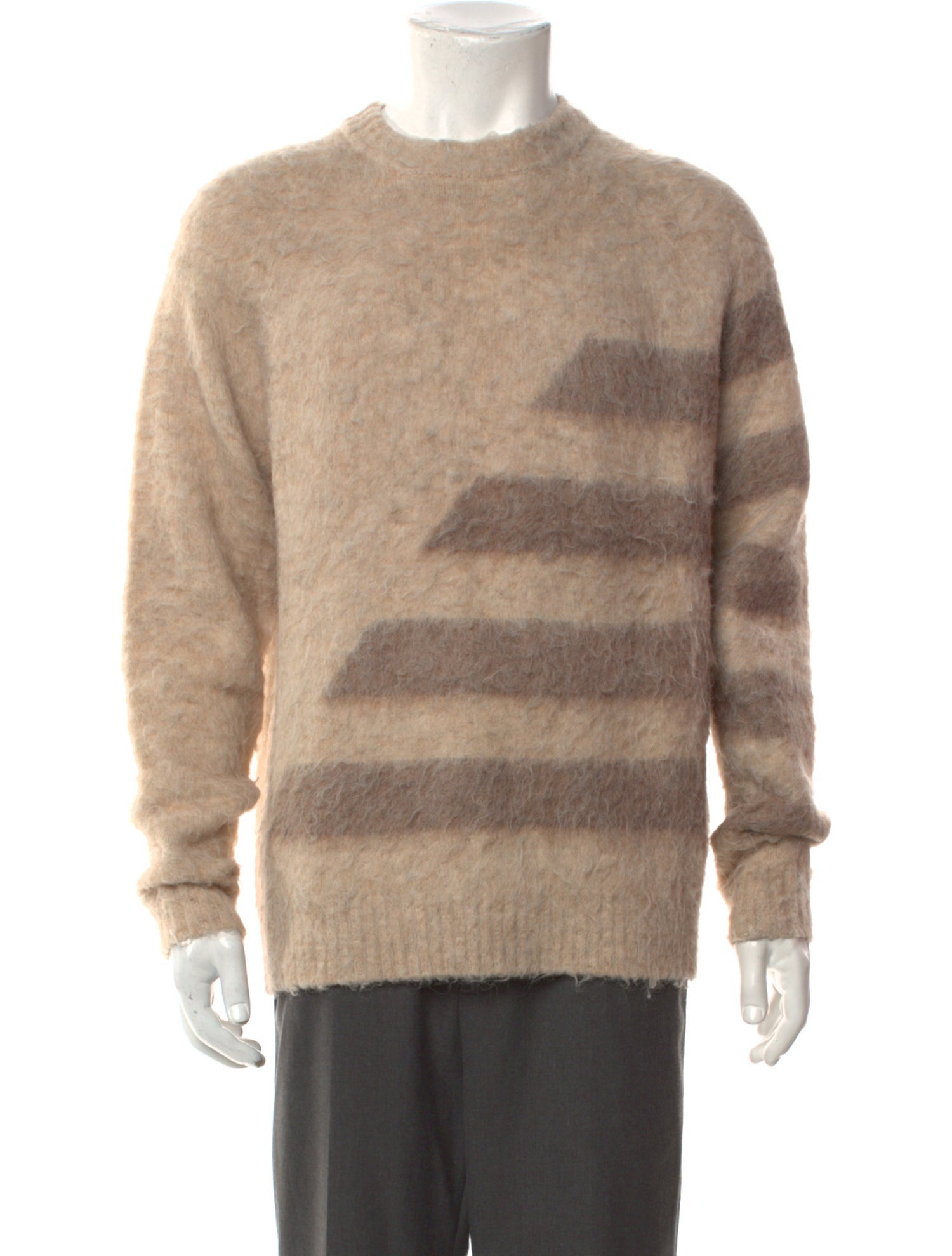 Stampd Striped Crew Neck Pullover