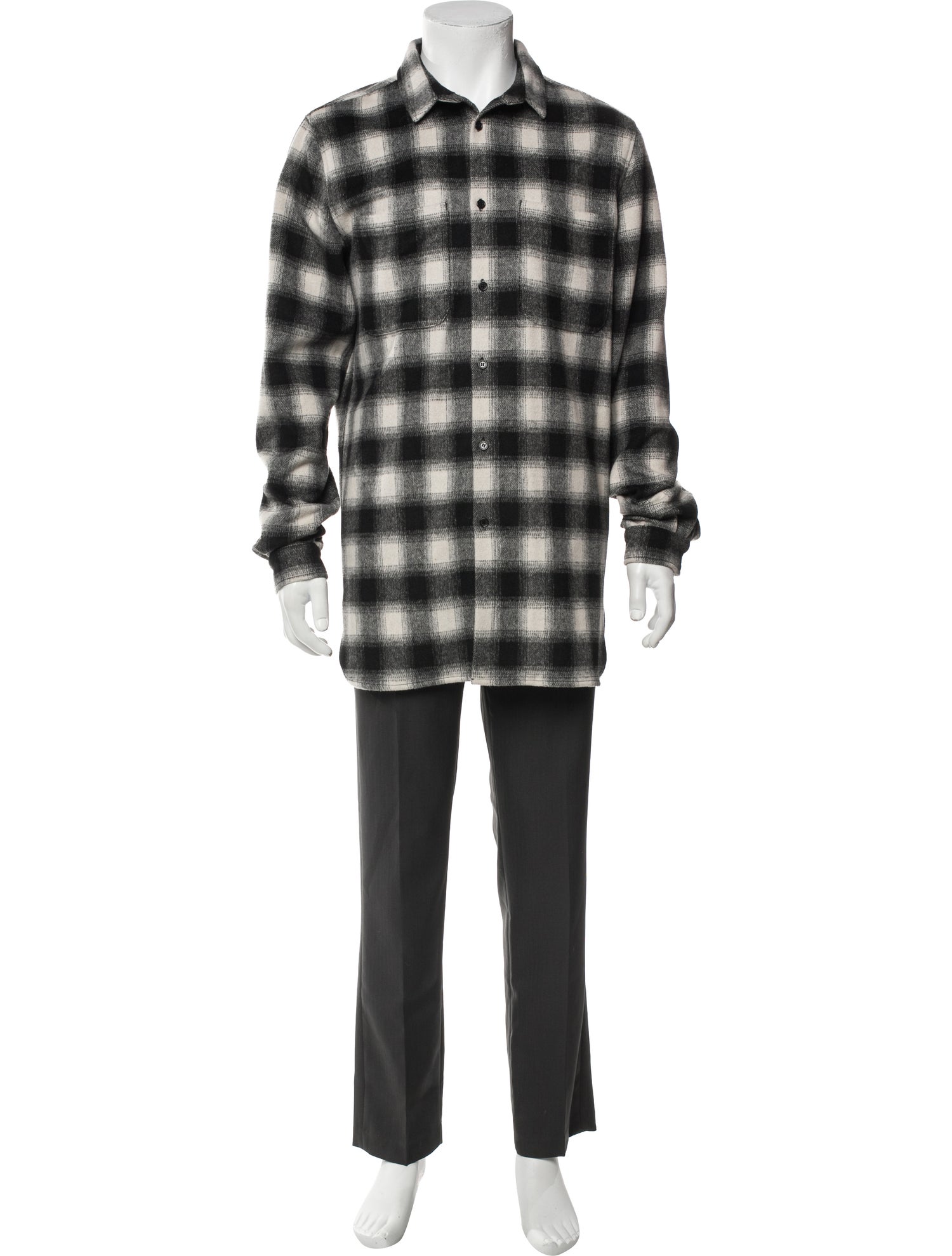 Stampd Plaid Print Long Sleeve Shirt