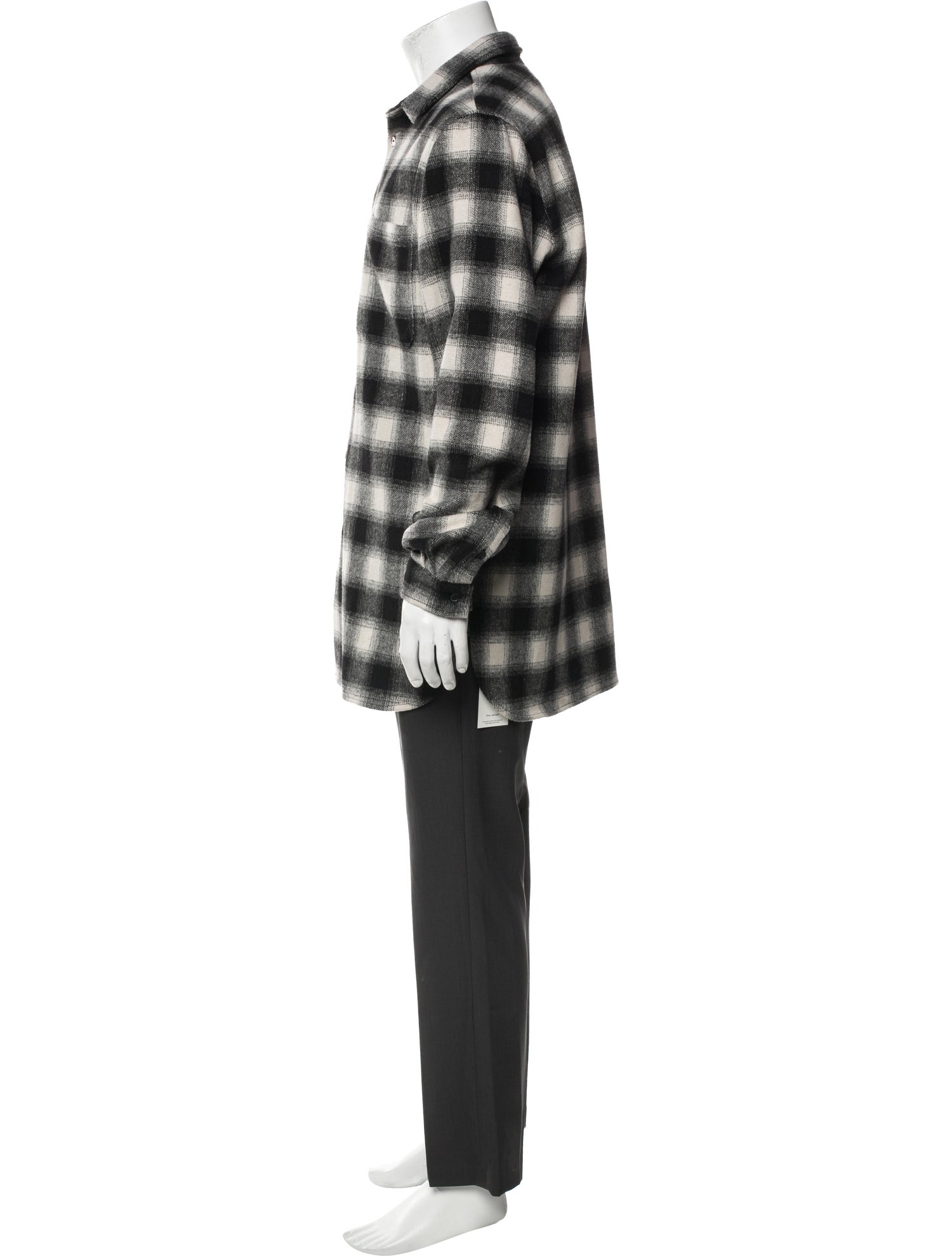 Stampd Plaid Print Long Sleeve Shirt