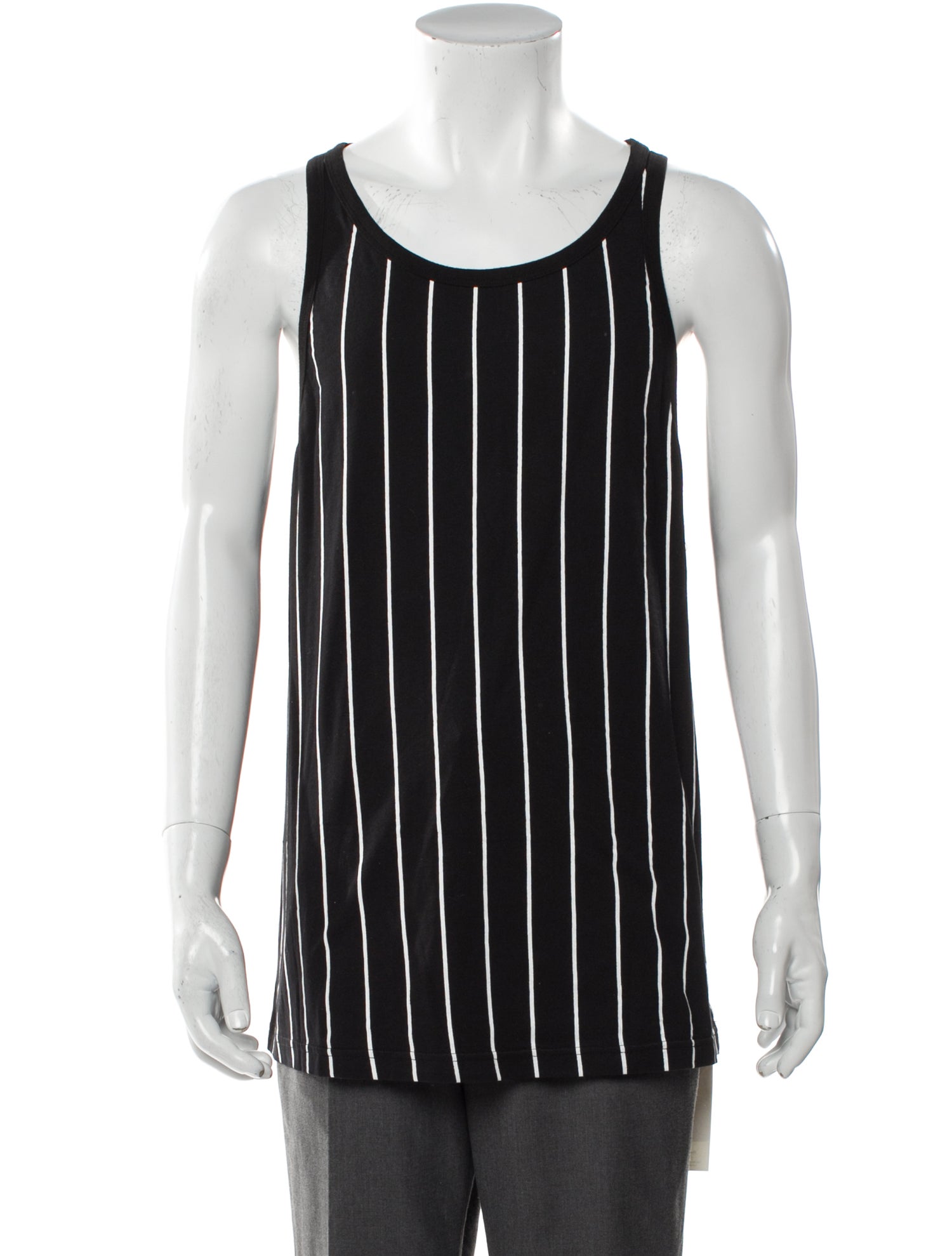 Stampd Striped Scoop Neck T-Shirt w/ Tags