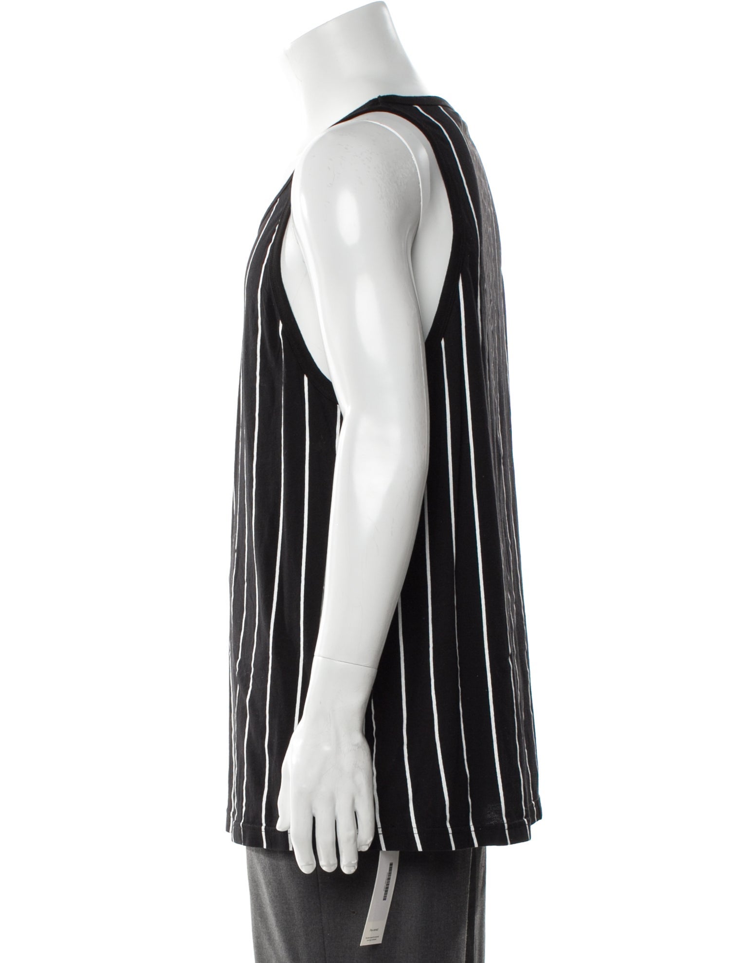 Stampd Striped Scoop Neck T-Shirt w/ Tags