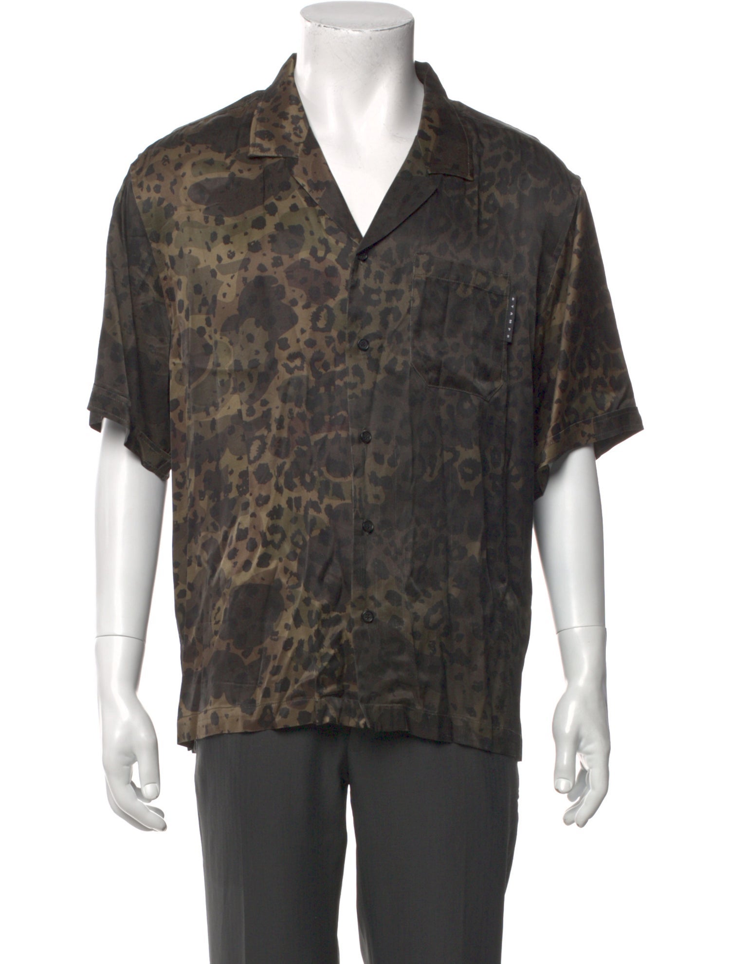 Stampd Floral Print Short Sleeve Shirt