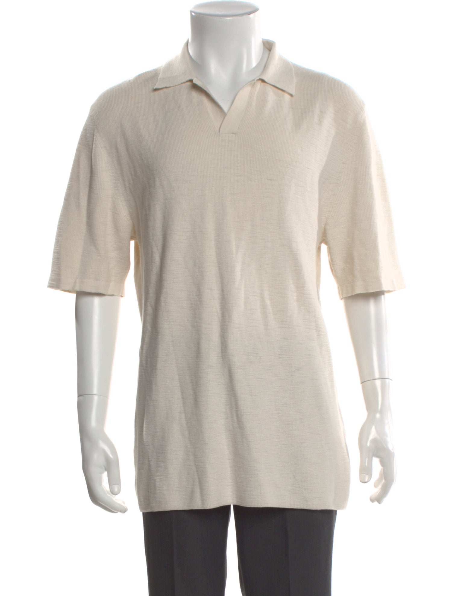 Stampd Collar Short Sleeve Polo Sweater
