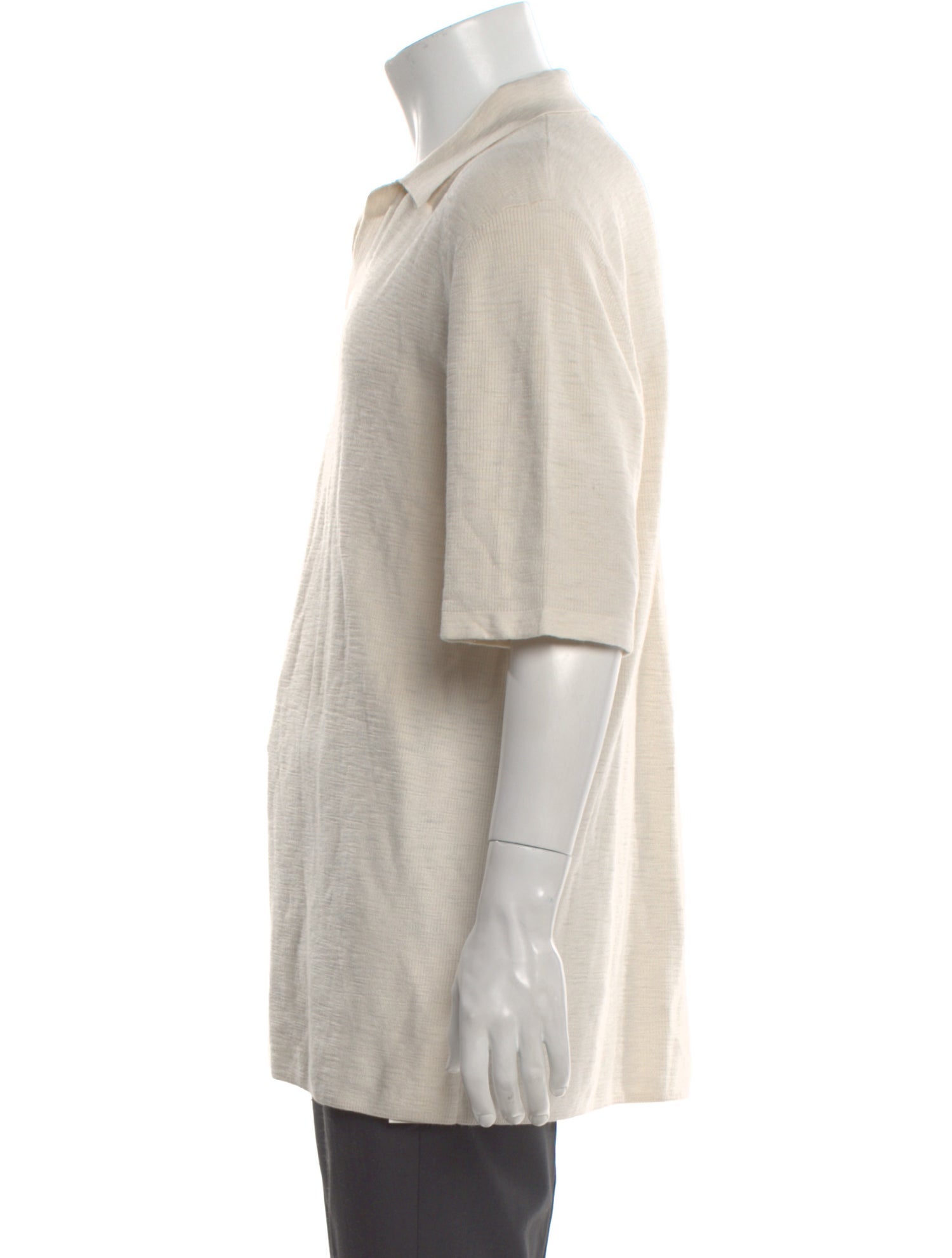 Stampd Collar Short Sleeve Polo Sweater