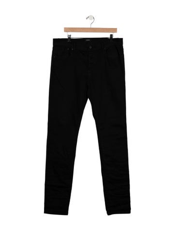 Pre-owned Stampd Skinny Jeans In Black