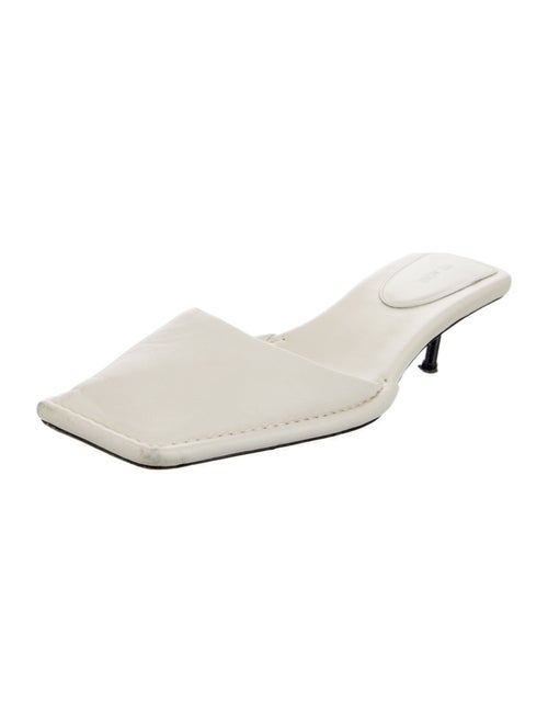 St. Agni Leather Slides