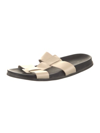 St. Agni Leather Slides