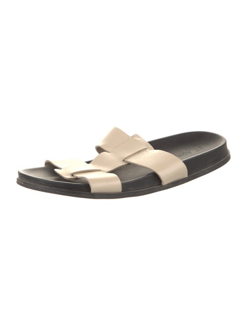 St. Agni Leather Slides