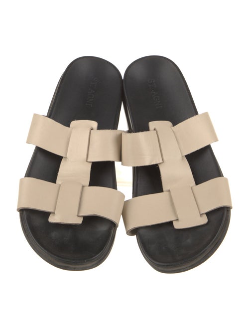 St. Agni Leather Slides