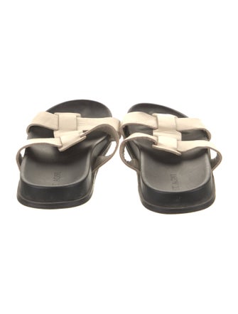 St. Agni Leather Slides