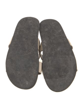 St. Agni Leather Slides