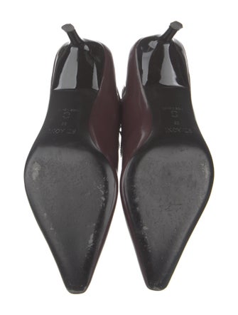 St. Agni Leather Printed Sock Boots