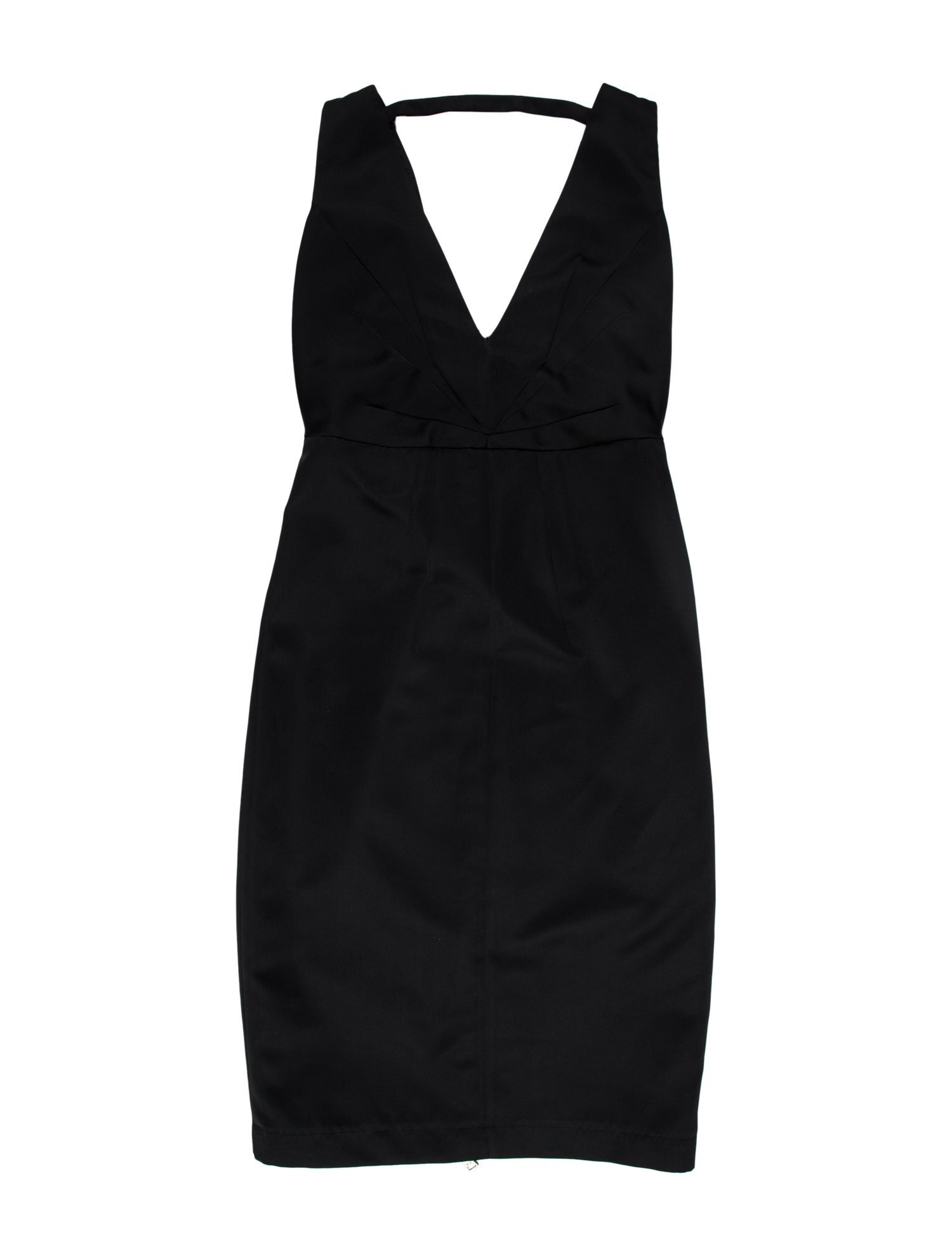 St. Agni V-Neck Knee-Length Dress