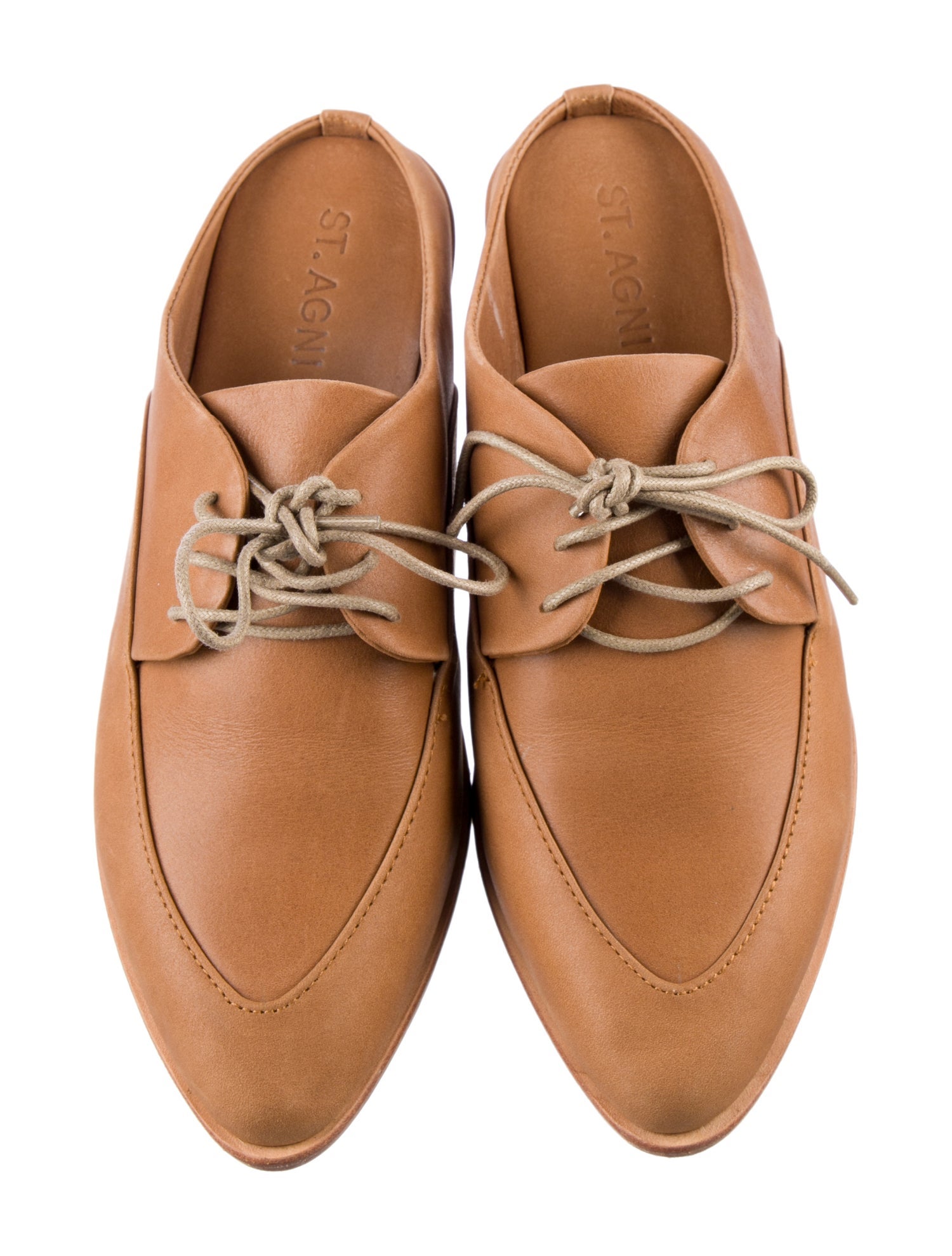 St. Agni Leather Mules