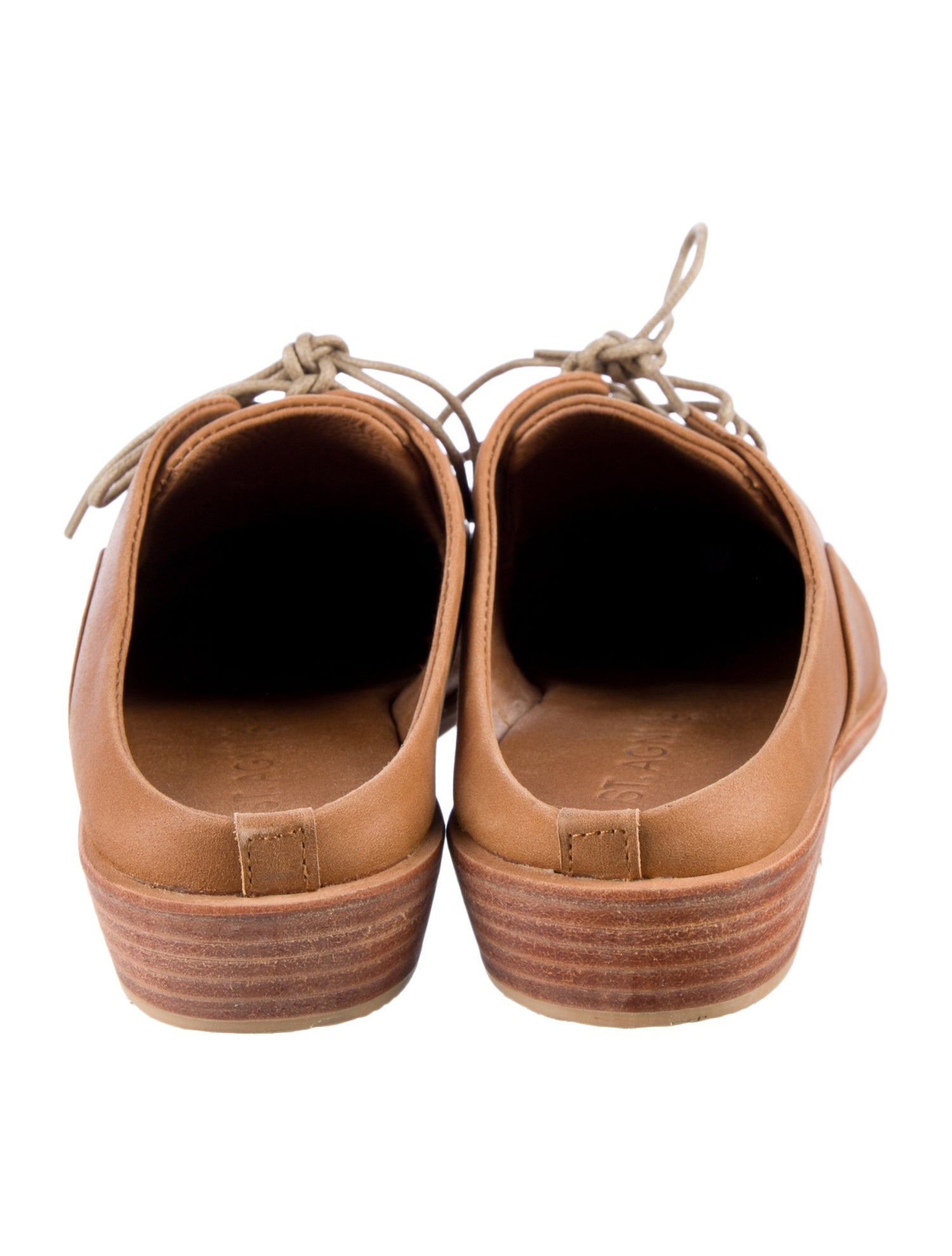 St. Agni Leather Mules