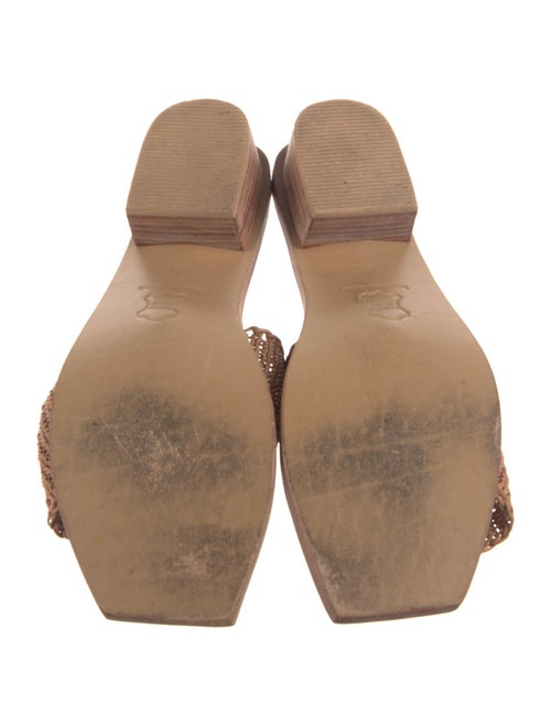 St. Agni Leather Slides