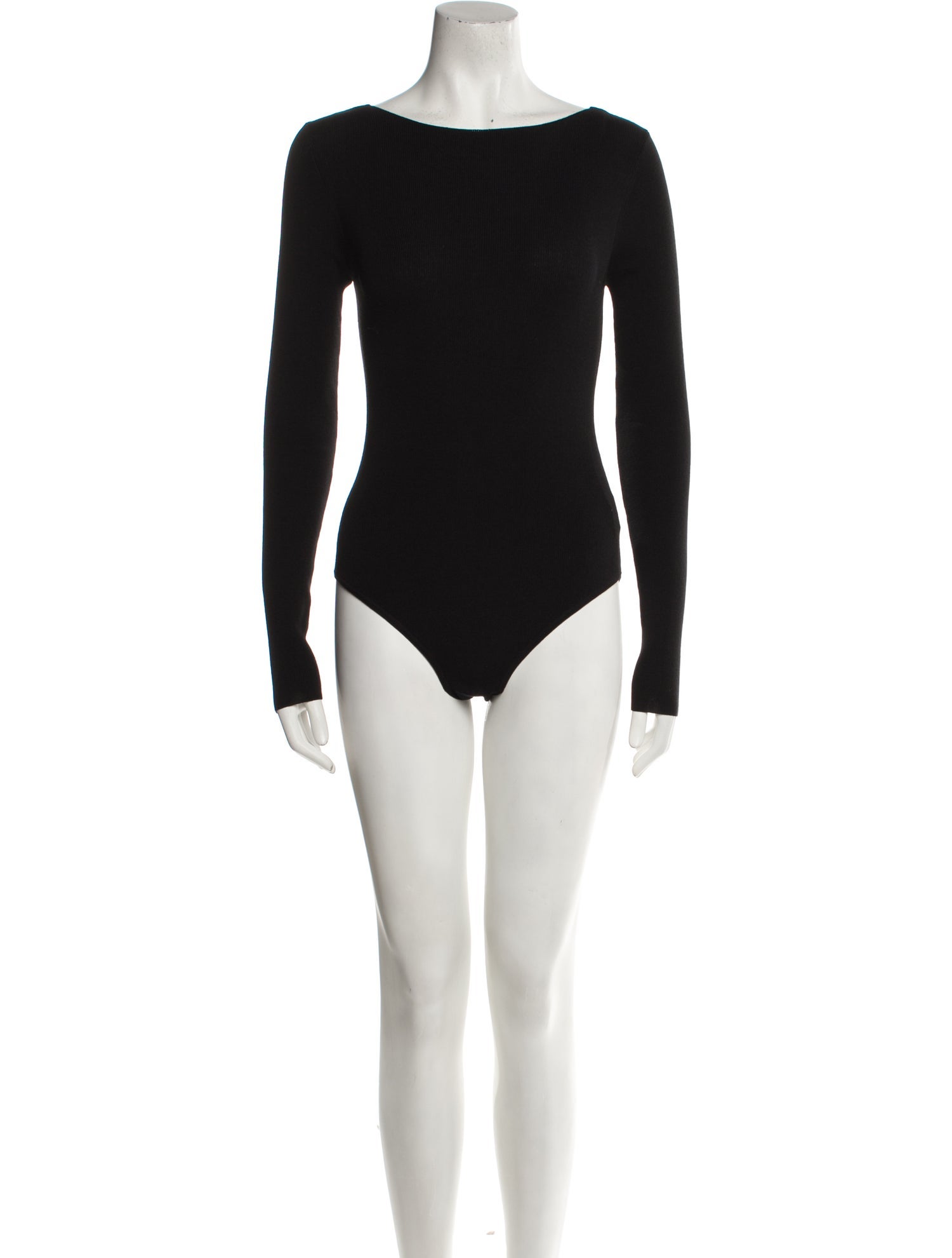 St. Agni Bateau Neckline Long Sleeve Bodysuit