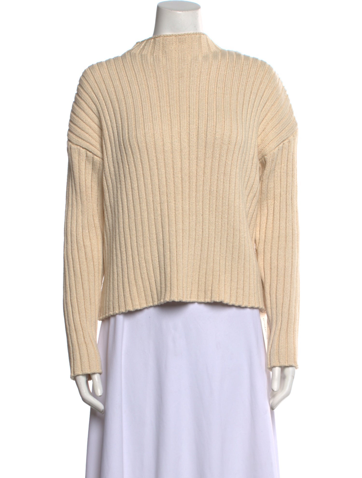 St. Agni Mock Neck Sweater